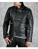 Bad Michael Jackson Black Leather Jacket