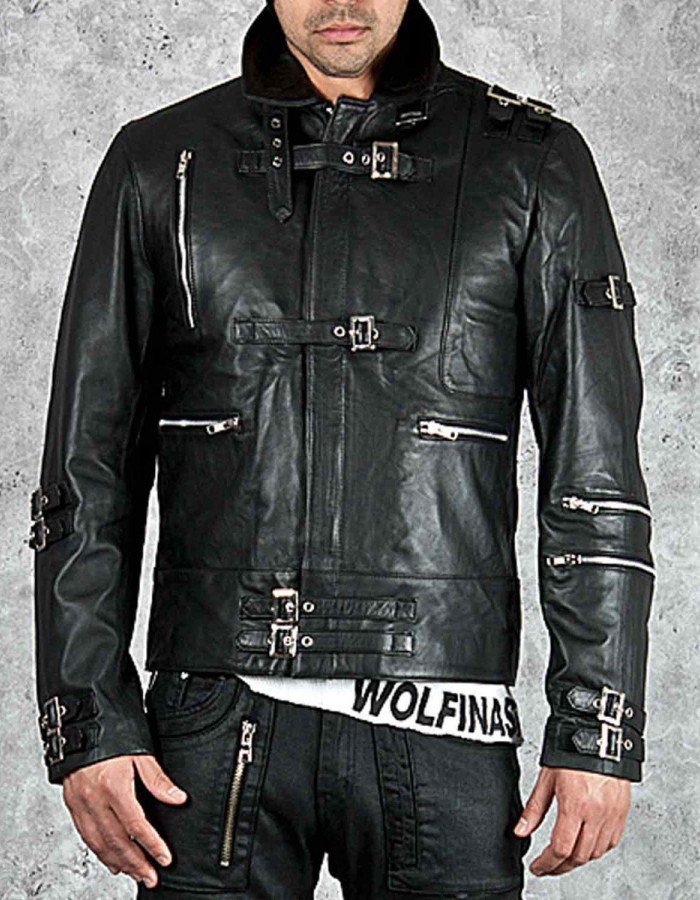 Bad Michael Jackson Black Leather Jacket
