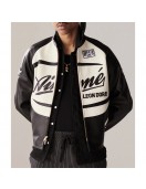 LeBron James Black Leather Jacket