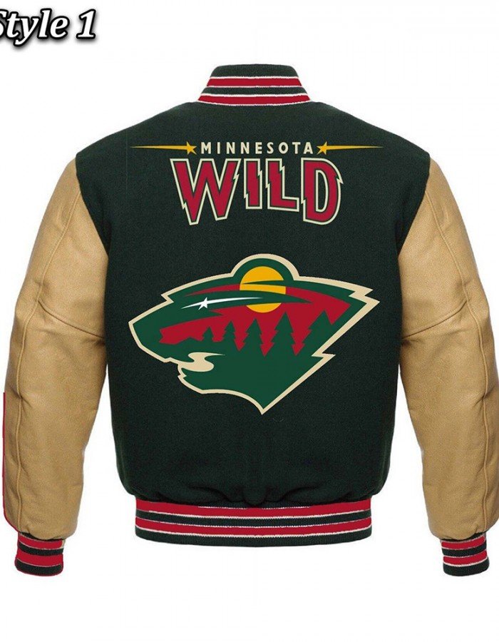 Minnesota Wild Classic Varsity Jacket