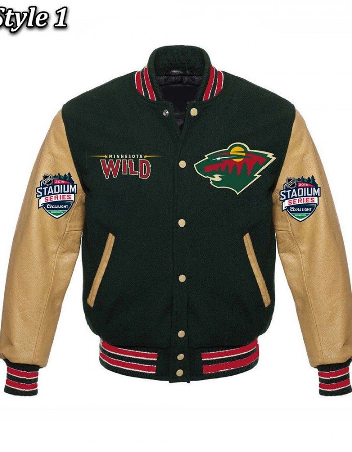 Minnesota Wild Classic Varsity Jacket