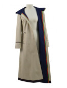 13th Doctor Who White Cotton Coat