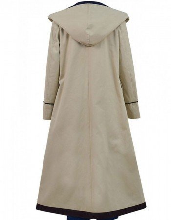 13th Doctor Who White Cotton Coat