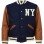 1940 NY Yankees Varsity Blue and Brown Jacket