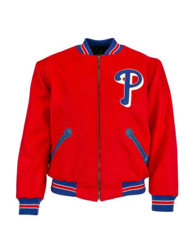 1949 Philadelphia Phillies Varsity Red Jacket