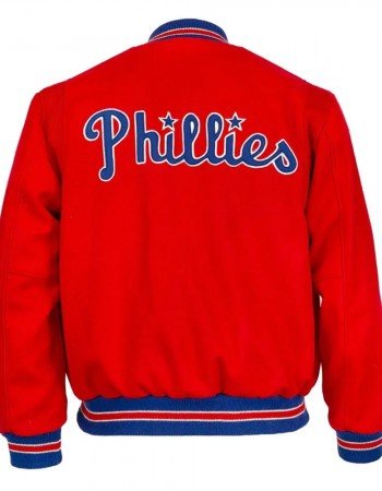 1949 Philadelphia Phillies Varsity Red Jacket