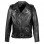1950s Motorcycle Black Leather Jacket