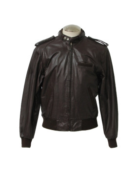 1980’s Members Only Leather Jacket