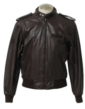 1980’s Members Only Leather Jacket