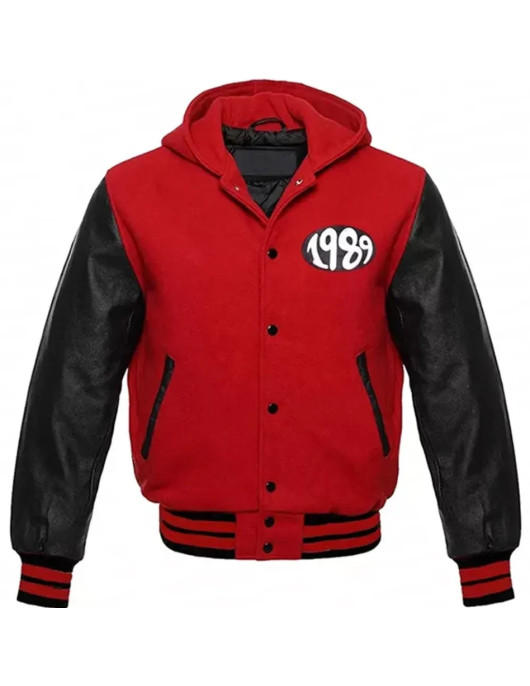 1989 Taylor Swift Red Varsity Jacket