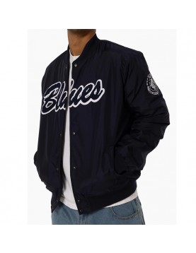  1995 Carlton Blues Script Bomber Jacket