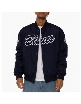  1995 Carlton Blues Script Bomber Jacket