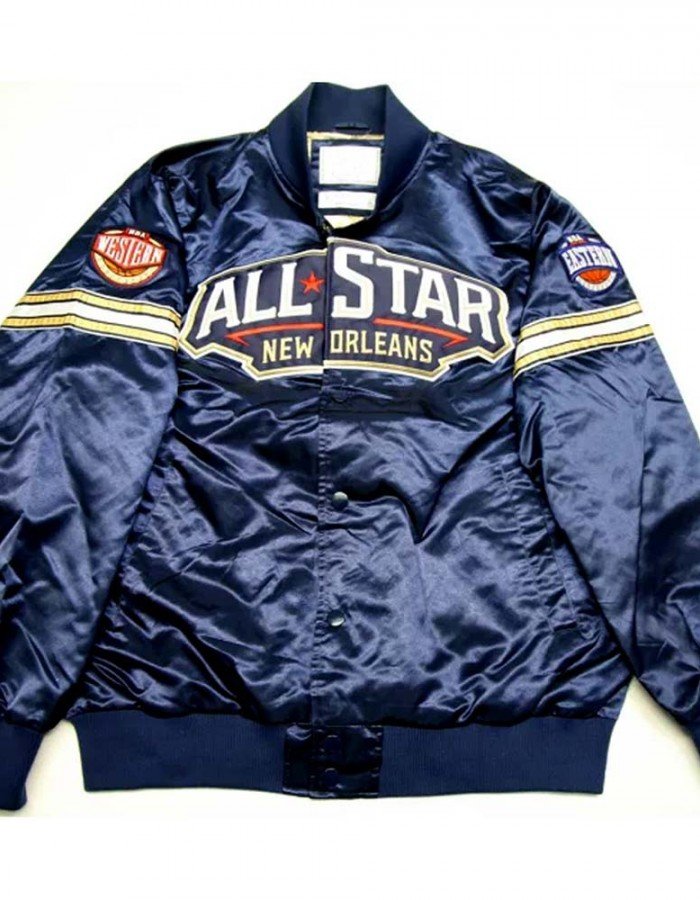 2014 All Star Game New Orlean Satin Jacket