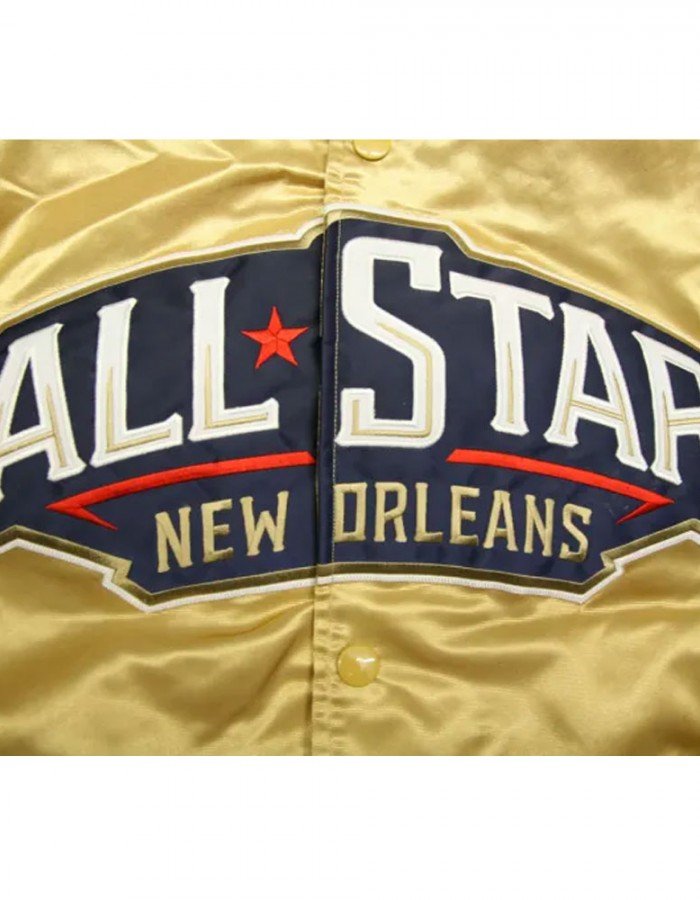 2014 All Star Game New Orlean Satin Jacket