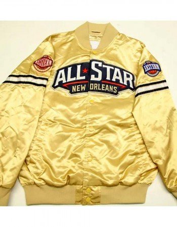 2014 All Star Game New Orlean Satin Jacket