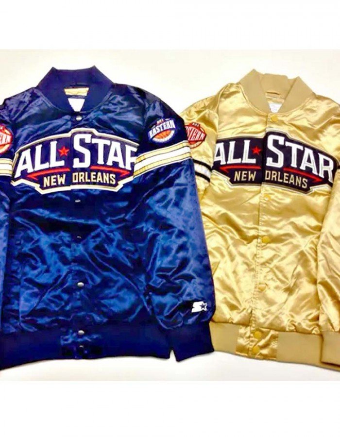 2014 All Star Game New Orlean Satin Jacket