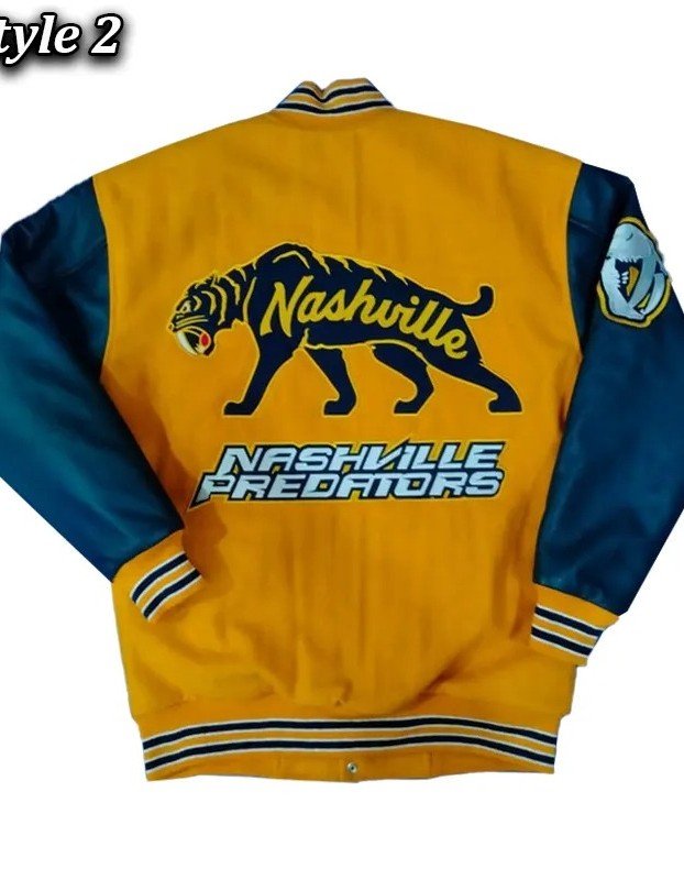 2020 Winter Classic Nashville Predators Varsity Jacket