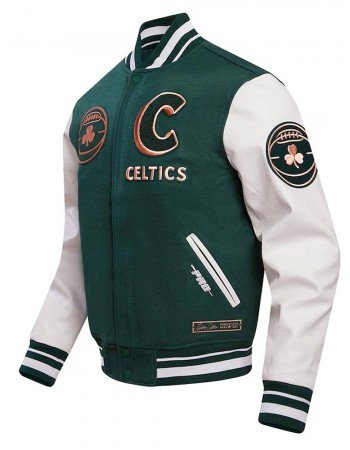2023/24 Boston Celtics City Edition Varsity Jacket