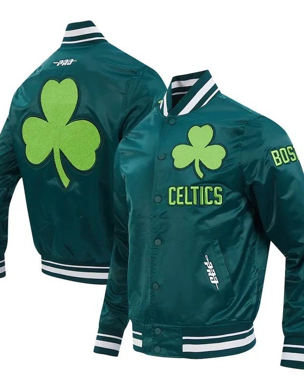 2024/25 Boston Celtics City Edition Chenille Jacket