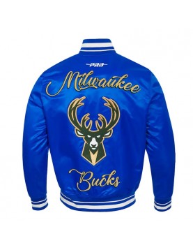 2024/25 Milwaukee Bucks City Edition Chenille Jacket
