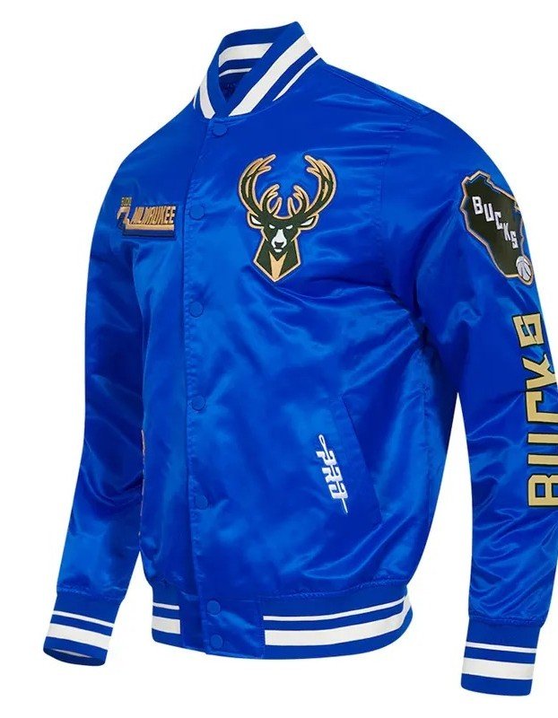 2024/25 Milwaukee Bucks City Edition Chenille Jacket