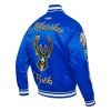 2024/25 Milwaukee Bucks City Edition Chenille Jacket