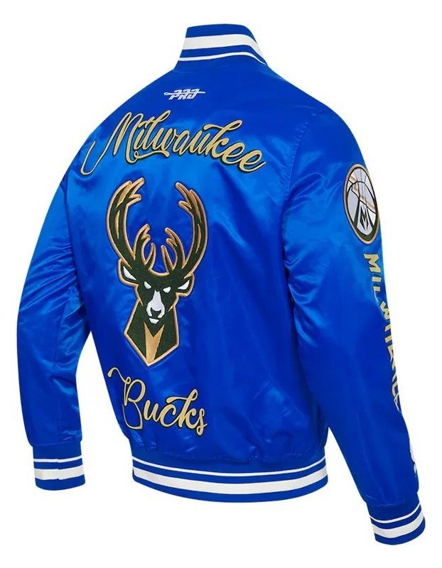 2024/25 Milwaukee Bucks City Edition Chenille Jacket