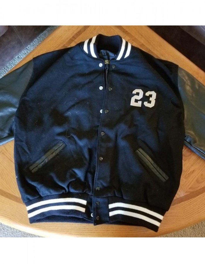 23 Humanz Black Varsity Letterman Jacket