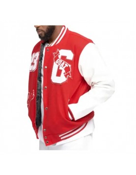 23 Goat Red Varsity Jacket