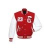 23 Goat Red Varsity Jacket