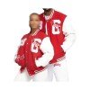 23 Goat Red Varsity Jacket