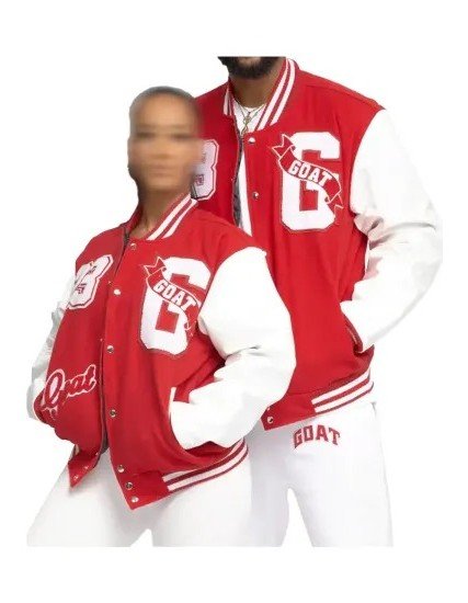 23 Goat Red Varsity Jacket