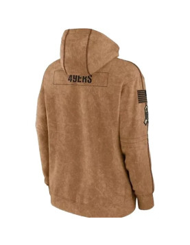 49ers Salute To Service Hoodie