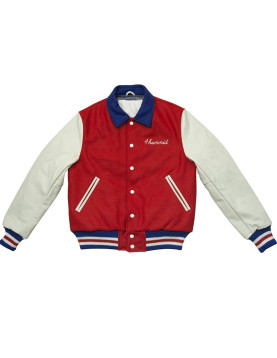 4hunnid Kut Red Varsity Jacket