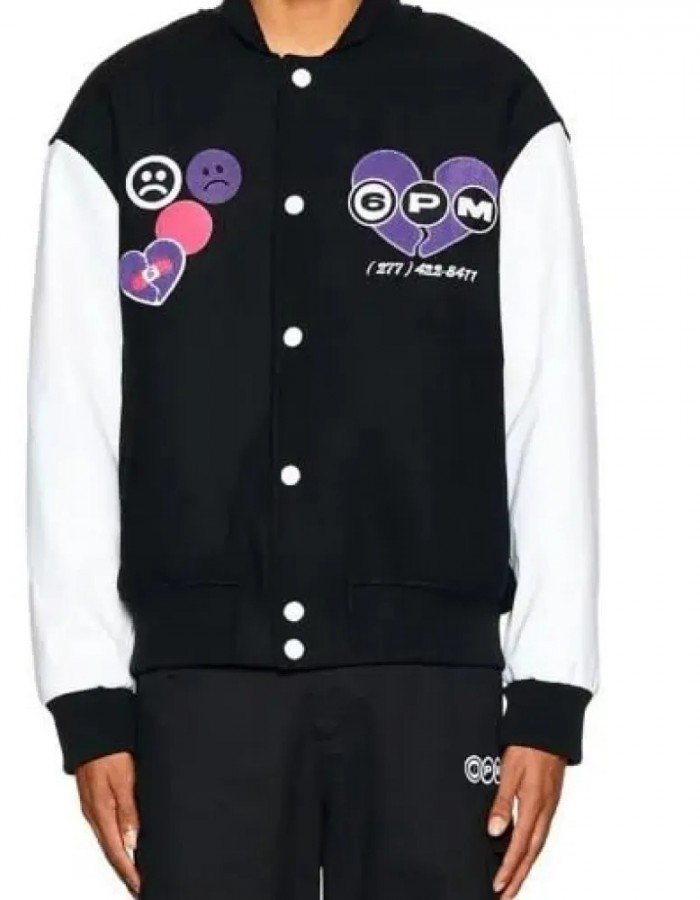 6pm Season College Varsity Jacket