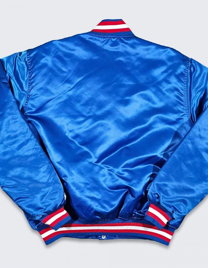80’s Depaul Blue Demons Bomber Jacket