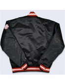 80’s Detroit Red Wings Black Bomber Jacket