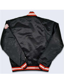 80’s Detroit Red Wings Black Bomber Jacket