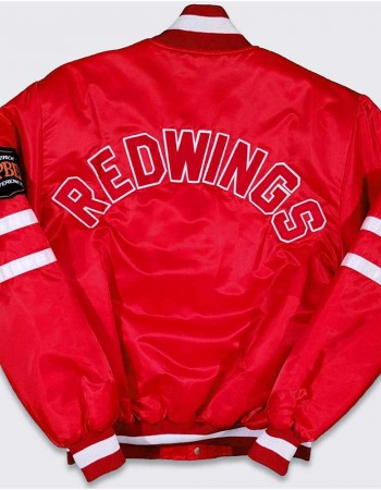 80’s Detroit Red Wings Campbell Red Bomber Jacket