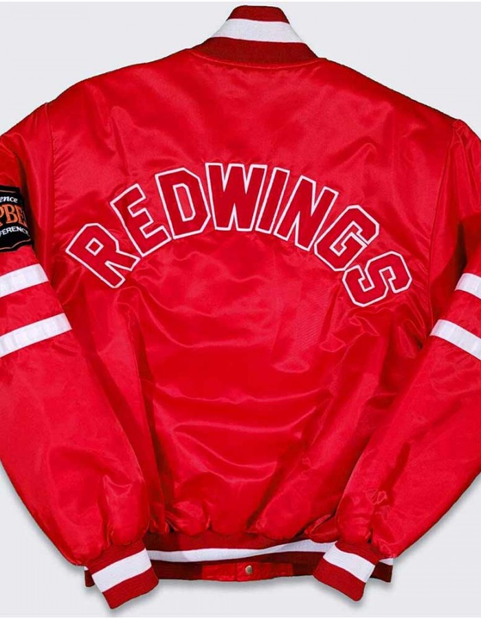 80’s Detroit Red Wings Campbell Red Bomber Jacket 80’s Detroit Red Wings Campbell Red Bomber Jacket
