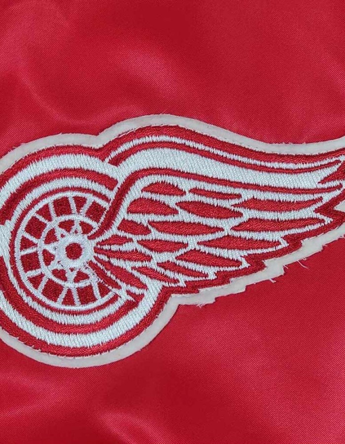 80’s Detroit Red Wings Campbell Red Bomber Jacket 80’s Detroit Red Wings Campbell Red Bomber Jacket