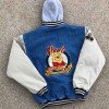 90s Xxxtentacion Winnie The Pooh Varsity Denim Jacket 90s Xxxtentacion Winnie The Pooh Varsity Denim Jacket