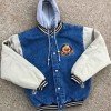90s Xxxtentacion Winnie The Pooh Varsity Denim Jacket 90s Xxxtentacion Winnie The Pooh Varsity Denim Jacket