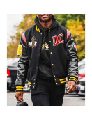 90th Anniversary Washington Commanders DC Varsity Jacket