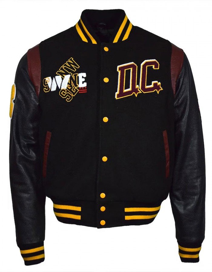 90th Anniversary Washington Commanders DC Varsity Jacket
