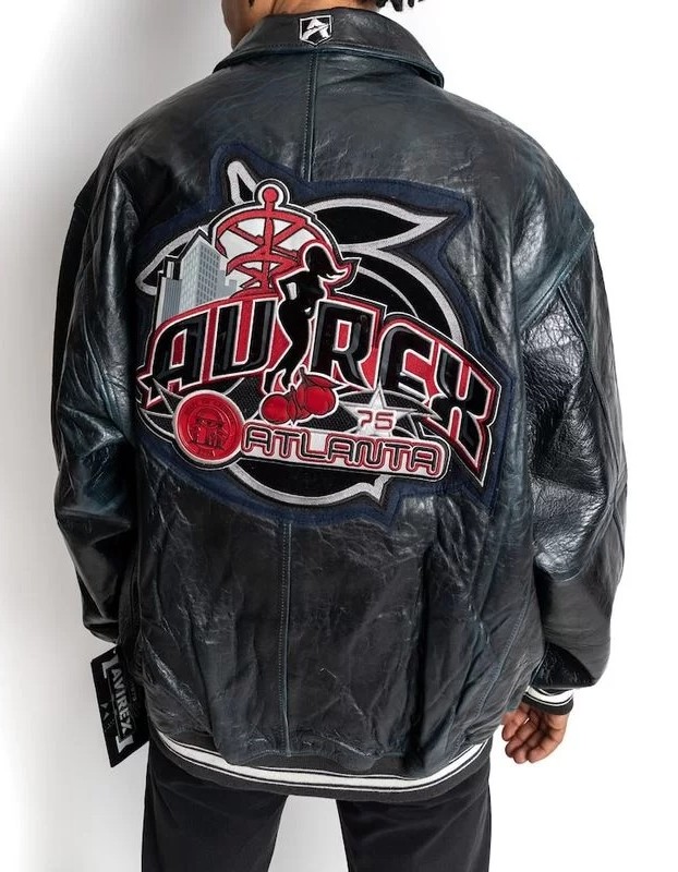 90’s Atlanta Vintage Leather Jacket