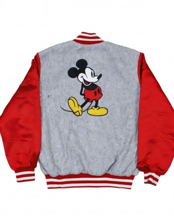 90’s Mickey Mouse Varsity Jacket