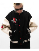 A Few Good Kids CEO Baseball Varsity Black Jacket