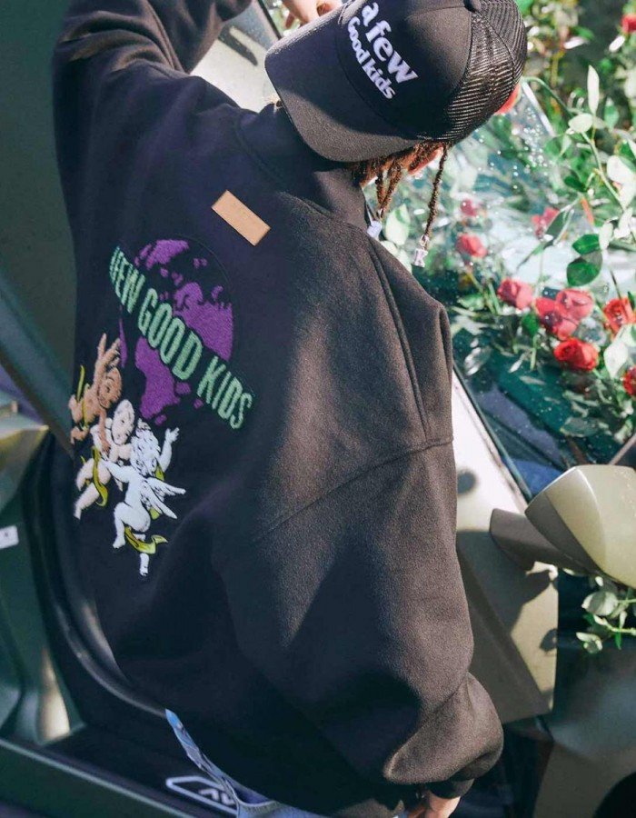 A Few Good Kids Varsity Wool Logo Jacket