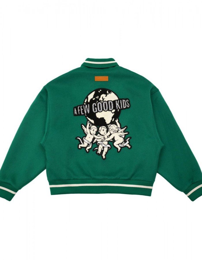 A Few Good Kids Varsity Wool Logo Jacket